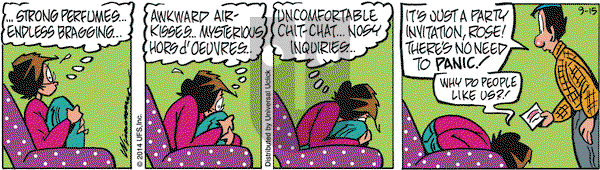 Rose is Rose on Monday September 15, 2014 Comic Strip