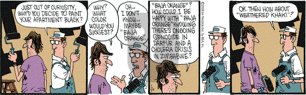 Monty on Tuesday January 27, 2009 Comic Strip