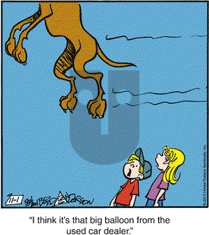 Marmaduke on Monday November 1, 2010 Comic Strip