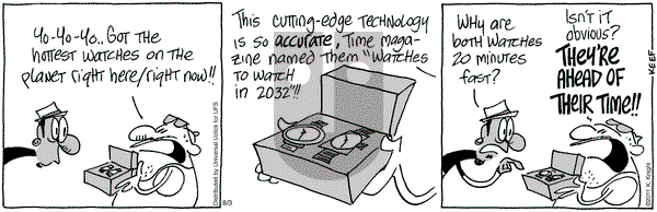 The Knight Life on Wednesday August 3, 2011 Comic Strip