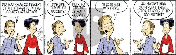 Baldo on Tuesday July 8, 2008 Comic Strip