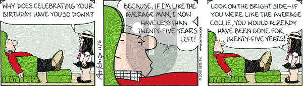 The Born Loser on Saturday November 6, 2010 Comic Strip