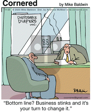 Cornered on Monday November 23, 2020 Comic Strip