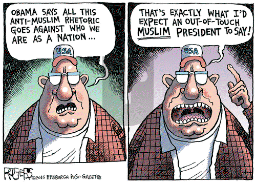 Rob Rogers on Tuesday December 8, 2015 Comic Strip