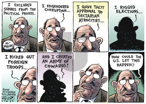 Rob Rogers on Sunday June 15, 2014 Comic Strip