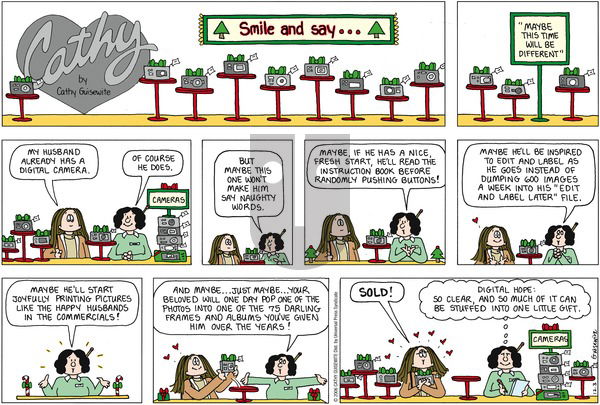 Cathy Classics on Sunday December 3, 2006 Comic Strip