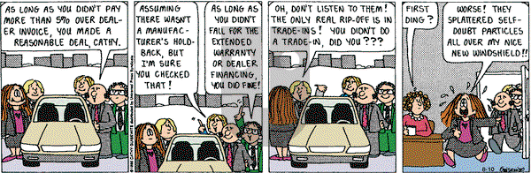 Cathy Classics on Thursday August 9, 2012 Comic Strip