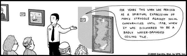 F Minus on Tuesday December 20, 2005 Comic Strip