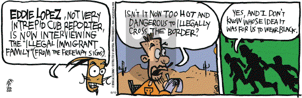 La Cucaracha on Saturday June 10, 2006 Comic Strip