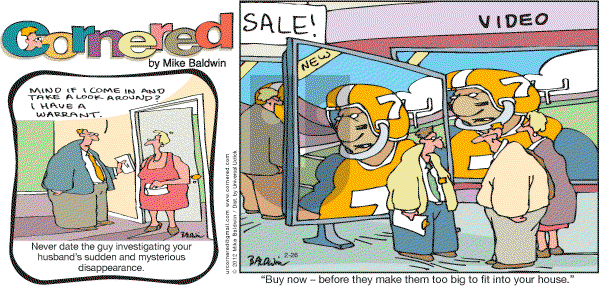 Cornered - Sunday February 26, 2012 Comic Strip