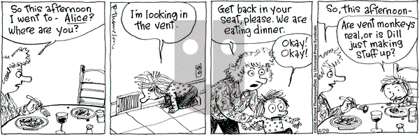 Cul de Sac on Tuesday April 29, 2008 Comic Strip