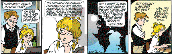 Doonesbury on Tuesday September 9, 2003 Comic Strip