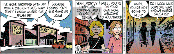 Luann on Friday April 25, 2025 Comic Strip