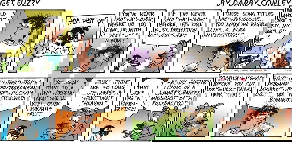 Get Fuzzy on Sunday October 24, 2010 Comic Strip