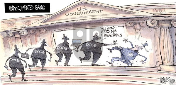 Matt Davies on Sunday March 2, 2025 Comic Strip