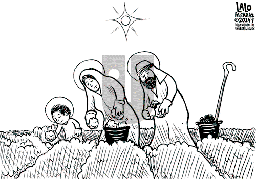 Lalo Alcaraz on Tuesday December 16, 2014 Comic Strip