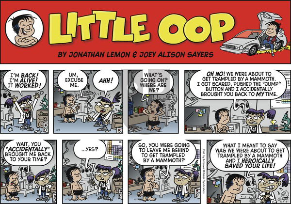 Alley Oop on Sunday March 1, 2020 Comic Strip