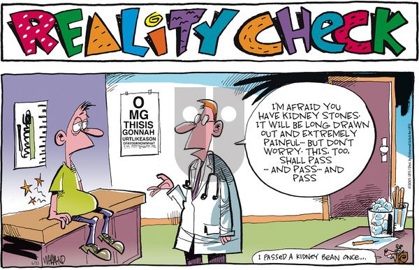 Reality Check on Sunday June 21, 2015 Comic Strip