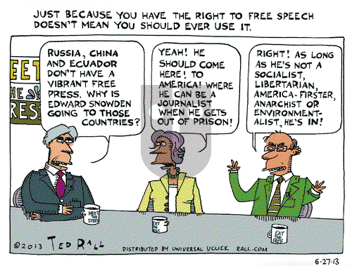Ted Rall on Thursday June 27, 2013 Comic Strip
