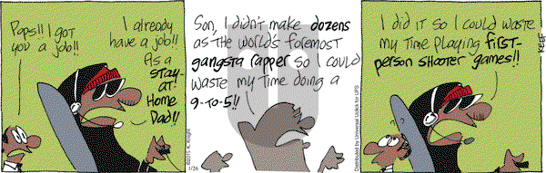 The Knight Life on Monday January 26, 2015 Comic Strip