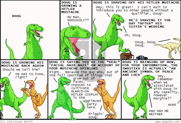 Dinosaur Comics - Thursday August 11, 2022 Comic Strip
