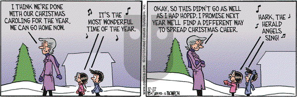 Grand Avenue on Wednesday December 22, 2010 Comic Strip