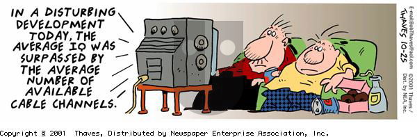 Frank and Ernest on Thursday October 25, 2001 Comic Strip