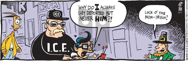 La Cucaracha on Monday March 17, 2008 Comic Strip
