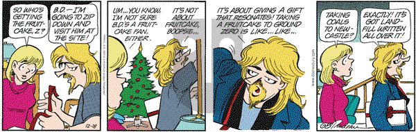Doonesbury on Tuesday December 18, 2001 Comic Strip
