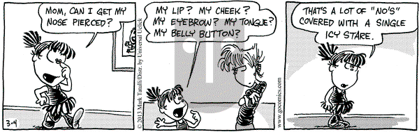 Heart of the City on Monday March 4, 2013 Comic Strip