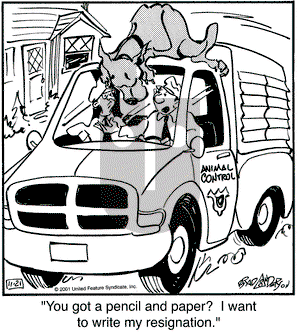 Marmaduke on Wednesday November 21, 2001 Comic Strip