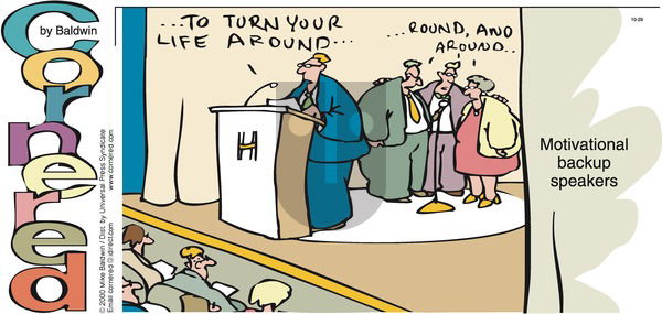 Cornered on Sunday October 29, 2000 Comic Strip