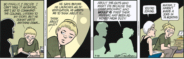 Doonesbury on Wednesday September 26, 2007 Comic Strip