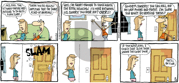 The Duplex on Sunday September 19, 1999 Comic Strip