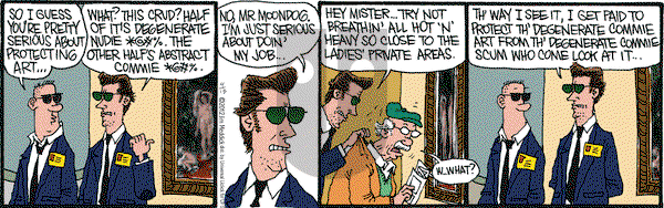Monty on Friday April 13, 2012 Comic Strip