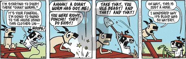 Pooch Cafe on Thursday March 30, 2017 Comic Strip