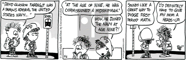 Heart of the City on Tuesday September 6, 2016 Comic Strip