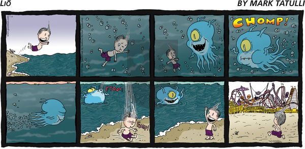 Lio on Sunday July 16, 2017 Comic Strip