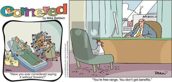 Cornered on Sunday July 8, 2018 Comic Strip