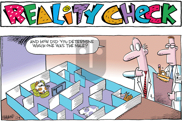 Reality Check on Sunday December 4, 2011 Comic Strip