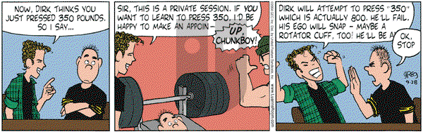 Luann on Tuesday September 28, 2004 Comic Strip