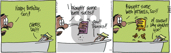 The Knight Life on Thursday September 8, 2016 Comic Strip