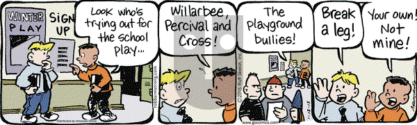 JumpStart on Monday January 12, 2015 Comic Strip