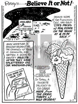 Ripley's Believe It or Not on Saturday June 7, 1997 Comic Strip