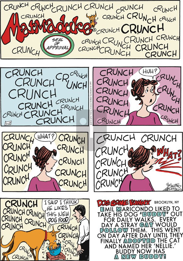 Marmaduke on Sunday November 17, 2019 Comic Strip