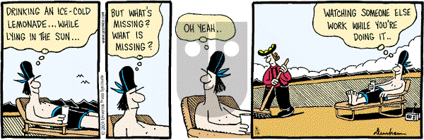 Overboard on Saturday June 16, 2001 Comic Strip