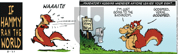 Over the Hedge on Monday August 21, 2017 Comic Strip