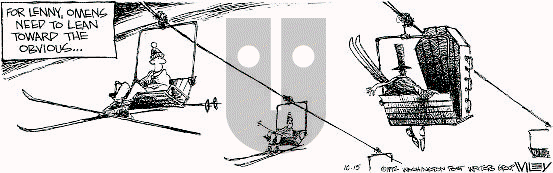 Non Sequitur on Thursday October 15, 1992 Comic Strip