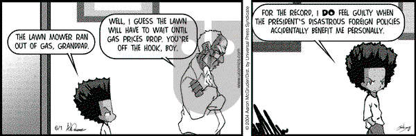The Boondocks on Tuesday January 3, 2012 Comic Strip