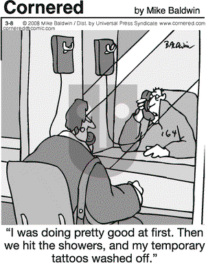 Cornered on Saturday March 8, 2008 Comic Strip